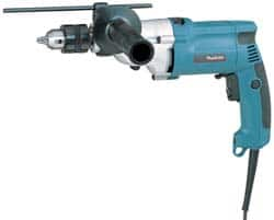 Makita - 120 Volt 3/4" Keyed Chuck Electric Hammer Drill - 0 to 24,000 BPM, 0 to 2,900 RPM, Reversible - Benchmark Tooling