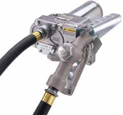 GPI - 12 GPM, 3/4" Hose Diam, Pump - 1" Inlet, 3/4" Outlet, 115 VAC, 12' Hose Length, 1/8 hp - Benchmark Tooling