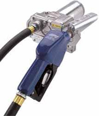 GPI - 12 GPM, 3/4" Hose Diam, Pump - 1" Inlet, 3/4" Outlet, 115 VAC, 12' Hose Length, 1/8 hp - Benchmark Tooling