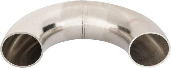 VNE - 1-1/2", Unpolished Style, Sanitary Stainless Steel Pipe 180° U Bend - Butt Weld x Butt Weld Connection, Grade 316L - Benchmark Tooling