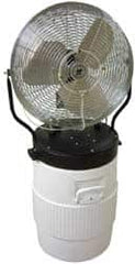 TPI - 18" Fan, 5,750 CFM, 1/8 hp Misting Cooler - 1 Speed, 1 Phase, 120 Volts, 2.2 Amps - Benchmark Tooling