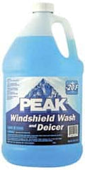 Peak - Water-Based Solution Windshield Washer Fluid - 1 Gal Bottle - Benchmark Tooling