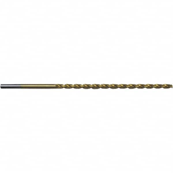 Guhring - 1/8" 2-Flute High Speed Steel Extra Length Drill Bit - Benchmark Tooling