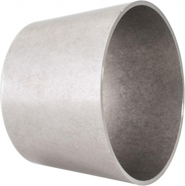 VNE - 3 x 2-1/2", Unpolished Style, Sanitary Stainless Steel Pipe Concentric Reducer - Butt Weld x Butt Weld Connection, Grade 316L - Benchmark Tooling