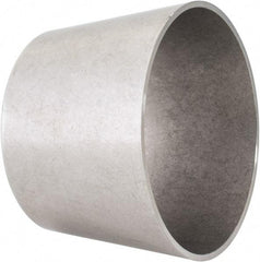 VNE - 3 x 2-1/2", Unpolished Style, Sanitary Stainless Steel Pipe Concentric Reducer - Butt Weld x Butt Weld Connection, Grade 316L - Benchmark Tooling