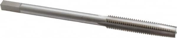 Interstate - 9/16-12 UNC, 4 Flutes, Bright Finish, High Speed Steel, Nut Tap - 7-1/2" Overall Length, 2-3/4" Thread Length - Benchmark Tooling