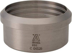 VNE - 2-1/2", Bevel Seat Style, Sanitary Stainless Steel Pipe Recessless Ferrule (Expanding) - Recessless Connection, Grade 304 - Benchmark Tooling