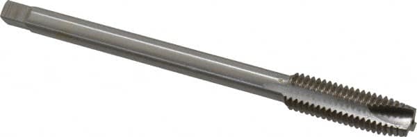 Interstate - 1/2-13 UNC 3 Flute H3 Bright Finish High Speed Steel Spiral Point Extension Tap - Plug Chamfer, 6" OAL, 3B Class of Fit - Exact Industrial Supply