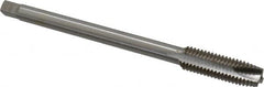 Interstate - 1/2-13 UNC 3 Flute H3 Bright Finish High Speed Steel Spiral Point Extension Tap - Plug Chamfer, 6" OAL, 3B Class of Fit - Exact Industrial Supply