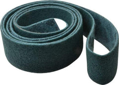 3M - 3" Wide x 132" OAL, Aluminum Oxide Abrasive Belt - Aluminum Oxide, Very Fine, Nonwoven, Series SC-BL - Benchmark Tooling