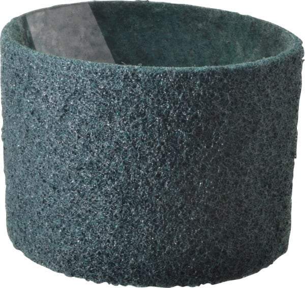 3M - 3-1/2" Wide x 15-1/2" OAL, Silicon Carbide Abrasive Belt - Silicon Carbide, Medium, Nonwoven, Series SC-BL - Benchmark Tooling