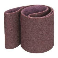 3M - 6" Wide x 48" OAL, Aluminum Oxide Abrasive Belt - Aluminum Oxide, Medium, Coated, Series SC-BL - Benchmark Tooling