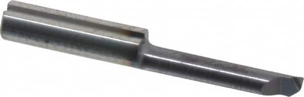 Iscar - 2.8mm Min Bore Diam, 15mm Max Bore Depth, 4mm Shank Diam, Boring Bar - Right Hand Cut, Solid Carbide, TiAlN Finish - Exact Industrial Supply