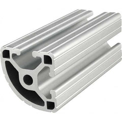 80/20 Inc. - 1-1/2" Wide x 1-1/2" High x 145" Long Open Shelving Round Extrusion Bar - Benchmark Tooling