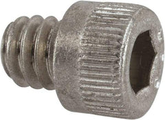 Value Collection - 1/4-20 UNC Hex Socket Drive, Socket Cap Screw - Grade 18-8 & Austenitic A2 Stainless Steel, Uncoated, Fully Threaded, 1/4" Length Under Head - Benchmark Tooling