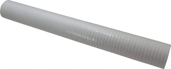 Parker - 2-1/2" OD, 25µ, Polyolefin Thermal Bonded Cartridge Filter - 20" Long - Benchmark Tooling