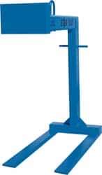 Vestil - 4,000 Lb Capacity Pallet Lifter - 42" Long x 4" Wide, 3" Eye Thickness, 25" Outside Diameter - Benchmark Tooling