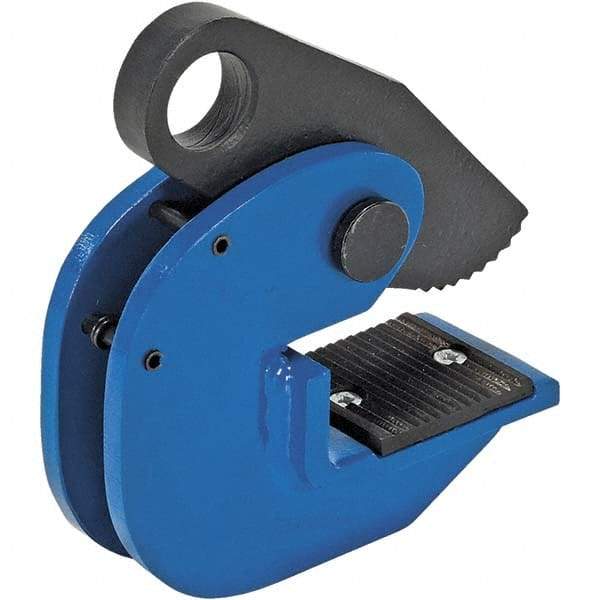 Vestil - 2,000 Lbs. Load Capacity Horizontal Plate Clamp - 1.19 Inch Max Thickness and 1.2 Inch Bale Opening - Benchmark Tooling