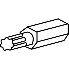 Kennametal - 2.5mm Hex Drive, Key and Driver for Indexable Tools - Benchmark Tooling