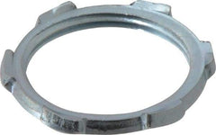 Cooper Crouse-Hinds - 1-1/4" Trade, Steel Threaded Rigid/Intermediate (IMC) Conduit Locknut - Noninsulated - Benchmark Tooling