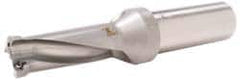 Kennametal - 112mm Max Drill Depth, 2.5xD, 45mm Diam, Indexable Insert Drill - 2 Inserts, 50mm Shank Diam, Whistle Notch Shank - Benchmark Tooling