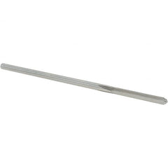 Alvord Polk - 0.117" High Speed Steel 4 Flute Chucking Reamer - Straight Flute, 0.112" Straight Shank, 7/8" Flute Length, 3-1/2" OAL - Benchmark Tooling