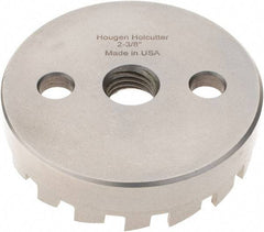 Hougen - 2-3/8" Diam, 1/8" Cutting Depth, Hole Saw - High Speed Steel Saw, Toothed Edge - Benchmark Tooling