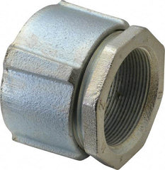 Cooper Crouse-Hinds - 2" Trade, Malleable Iron Threaded Rigid/Intermediate (IMC) Conduit Coupling - Noninsulated - Benchmark Tooling