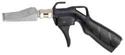 Silvent - 145 Max psi Heavy Duty Flat Nozzle Pistol Grip Blow Gun - 1/4 NPT, Acetal Body, Zinc Nozzle - Benchmark Tooling