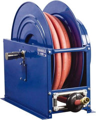 CoxReels - 100' Spring Retractable Hose Reel - 2,500 psi, Hose Included - Benchmark Tooling