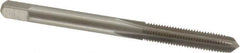 Interstate - #10-36 UNS 3B 4 Flute Bright Finish High Speed Steel Straight Flute Standard Hand Tap - Plug, Right Hand Thread, 2-3/8" OAL, H2 Limit, Oversize - Exact Industrial Supply