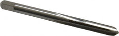 Interstate - #10-80 UNS 3B 4 Flute Bright Finish High Speed Steel Straight Flute Standard Hand Tap - Plug, Right Hand Thread, 2-3/8" OAL, H2 Limit, Oversize - Exact Industrial Supply