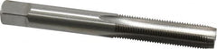 Interstate - 5/16-32 UNEF 4 Flute Bright Finish High Speed Steel Straight Flute Standard Hand Tap - Plug, Right Hand Thread, 2-23/32" OAL, H3 Limit, Oversize - Exact Industrial Supply