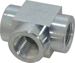 Enerpac - 3/8 NPTF Hydraulic Hose Tee - 10,000 psi - Benchmark Tooling