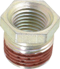 Enerpac - 3/8 Male & 1/4 Female NPTF Hydraulic Hose Bushing - 10,000 psi - Benchmark Tooling
