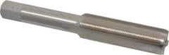 Interstate - 1/2-40 UNS 3B 4 Flute Bright Finish High Speed Steel Straight Flute Standard Hand Tap - Bottoming, Right Hand Thread, 3-3/8" OAL, H3 Limit, Oversize - Exact Industrial Supply