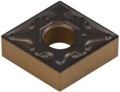 Walter - CNMG433 NM4 Grade WPP20 Carbide Turning Insert - TiCN/Al2O3/TiN Finish, 80° Diamond, 1/2" Inscr Circle, 3/16" Thick, 3/64" Corner Radius - Benchmark Tooling