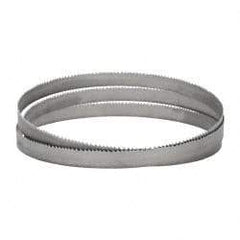 Lenox - 3 to 4 TPI, 12' 6" Long x 1-1/4" Wide x 0.042" Thick, Welded Band Saw Blade - Bi-Metal, Toothed Edge, Raker Tooth Set, Flexible Back, Contour Cutting - Benchmark Tooling