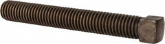 Value Collection - 9/16-12 UNC, 4" Length Under Head, Cup Point Set Screw - Grade 2 Alloy Steel - Benchmark Tooling