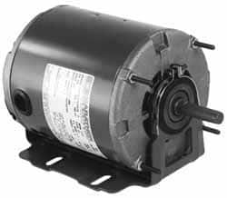 Marathon Electric - 1/2 Max hp, 1,725 Max RPM, Electric AC DC Motor - 115 V Input, Single Phase, 48 Frame, 1/2" Shaft Diam - Benchmark Tooling