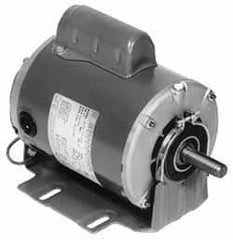 Marathon Electric - 1/2 Max hp, 1,725 Max RPM, Electric AC DC Motor - 115/208-230 V Input, Single Phase, 56 Frame, 0.62" Shaft Diam - Benchmark Tooling