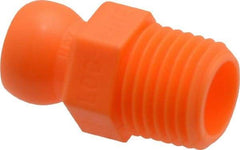 Loc-Line - 50 Piece, 1/4" Hose ID, Male to Female Coolant Hose Connector - 1/4" NPT, For Loc-Line Modular Hose Systems - Benchmark Tooling