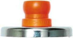 Loc-Line - 3/4" Hose Inside Diam, Coolant Hose Magnetic Base - For Use with Loc-Line Modular Hose System and Shields, 1 Piece - Benchmark Tooling