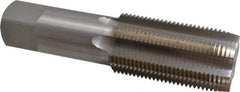 Interstate - 1-7/8 - 8 UNS 6 Flute Bright Finish High Speed Steel Straight Flute Standard Hand Tap - Plug, Right Hand Thread, 7-5/16" OAL, 3-9/16" Thread Length, H5 Limit, Oversize - Exact Industrial Supply