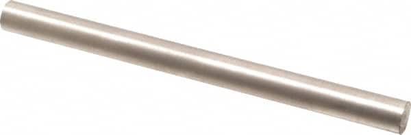 Eclipse - 4" Long x 19/64" Diam, Alnico Round Bar Magnet - Notched, 1,022°Fahrenheit Max Operating Temp - Benchmark Tooling