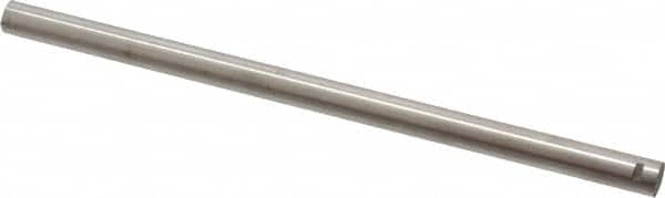 Eclipse - 6" Long x 19/64" Diam, Alnico Round Bar Magnet - Notched, 1,022°Fahrenheit Max Operating Temp - Benchmark Tooling