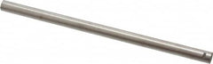 Eclipse - 6" Long x 19/64" Diam, Alnico Round Bar Magnet - Notched, 1,022°Fahrenheit Max Operating Temp - Benchmark Tooling