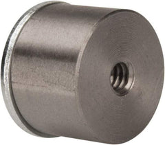 Eclipse - 3/4" Diam, 10-24 Thread, 2.7 Lb Average Pull Force, Alnico Pot Magnets - 220°C Max Operating Temp, 1/2" High - Benchmark Tooling