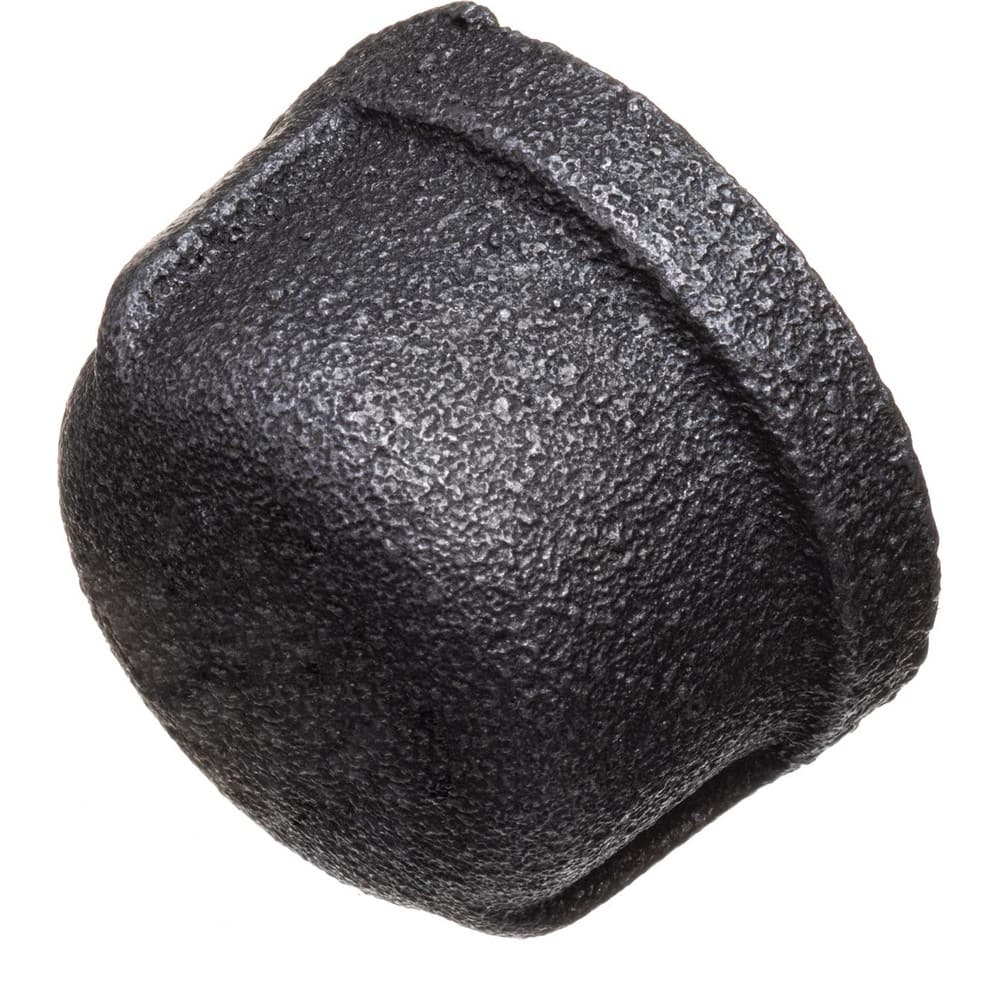 Black Pipe Fittings; Fitting Type: Round Cap; Fitting Size: 1-1/2″; Material: Malleable Iron; Finish: Black; Thread Standard: BSPT; Connection Type: Threaded; Lead Free: No; Standards: ASTM A197; BS EN 1562