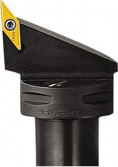 Seco - Left Hand Cut, Size C4, VB/C.. 1604.. Insert Compatiblity, External Modular Turning & Profiling Cutting Unit Head - 27mm Ctr to Cutting Edge, 50mm Head Length, Series Seco-Capto - Benchmark Tooling